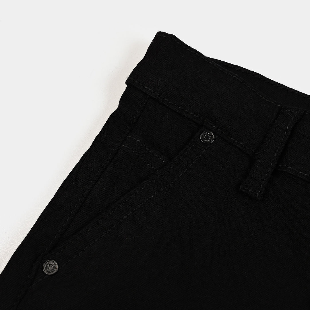 Boys Denim rigid Pan-BLACK