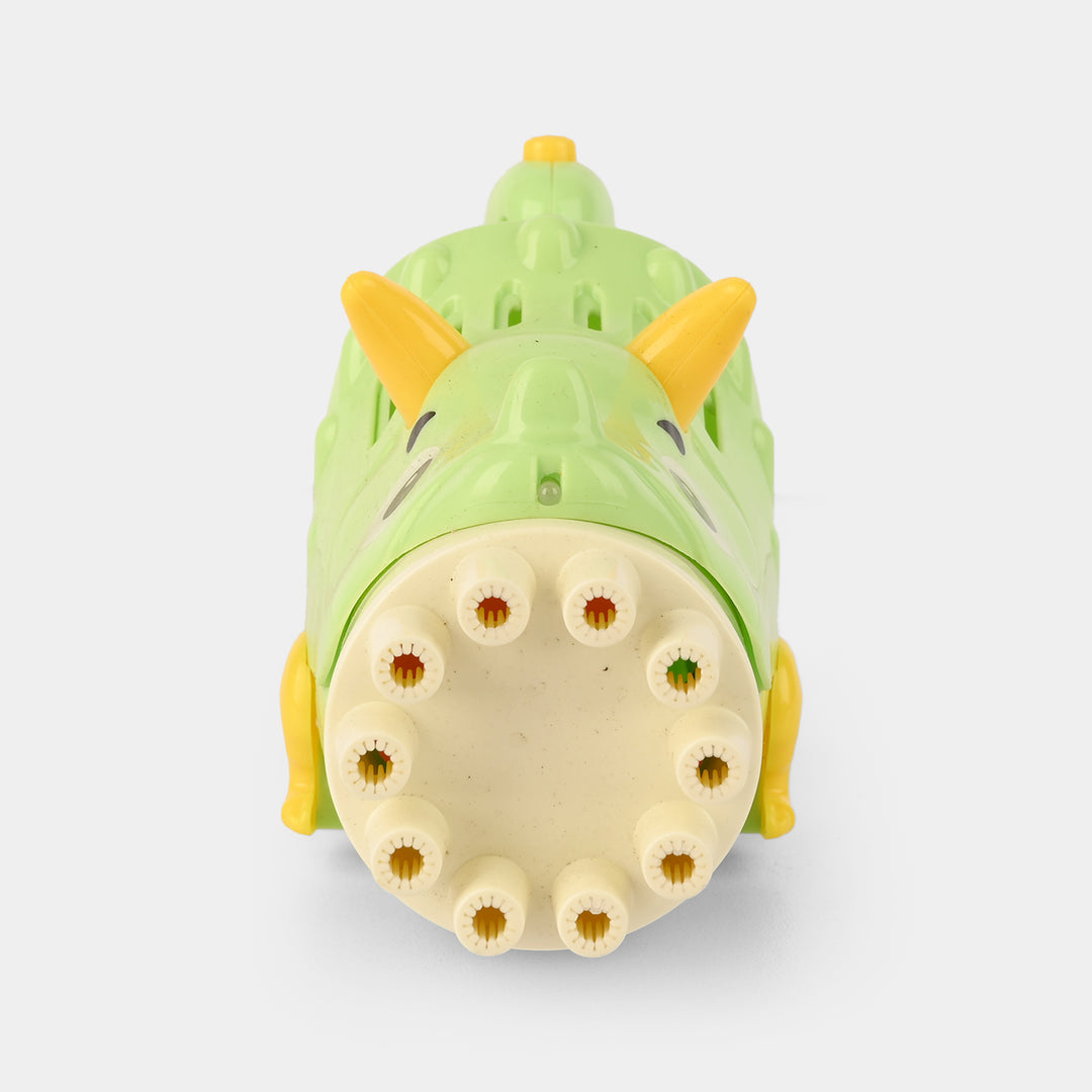 Triceratops Water Bubble Blaster for Kids