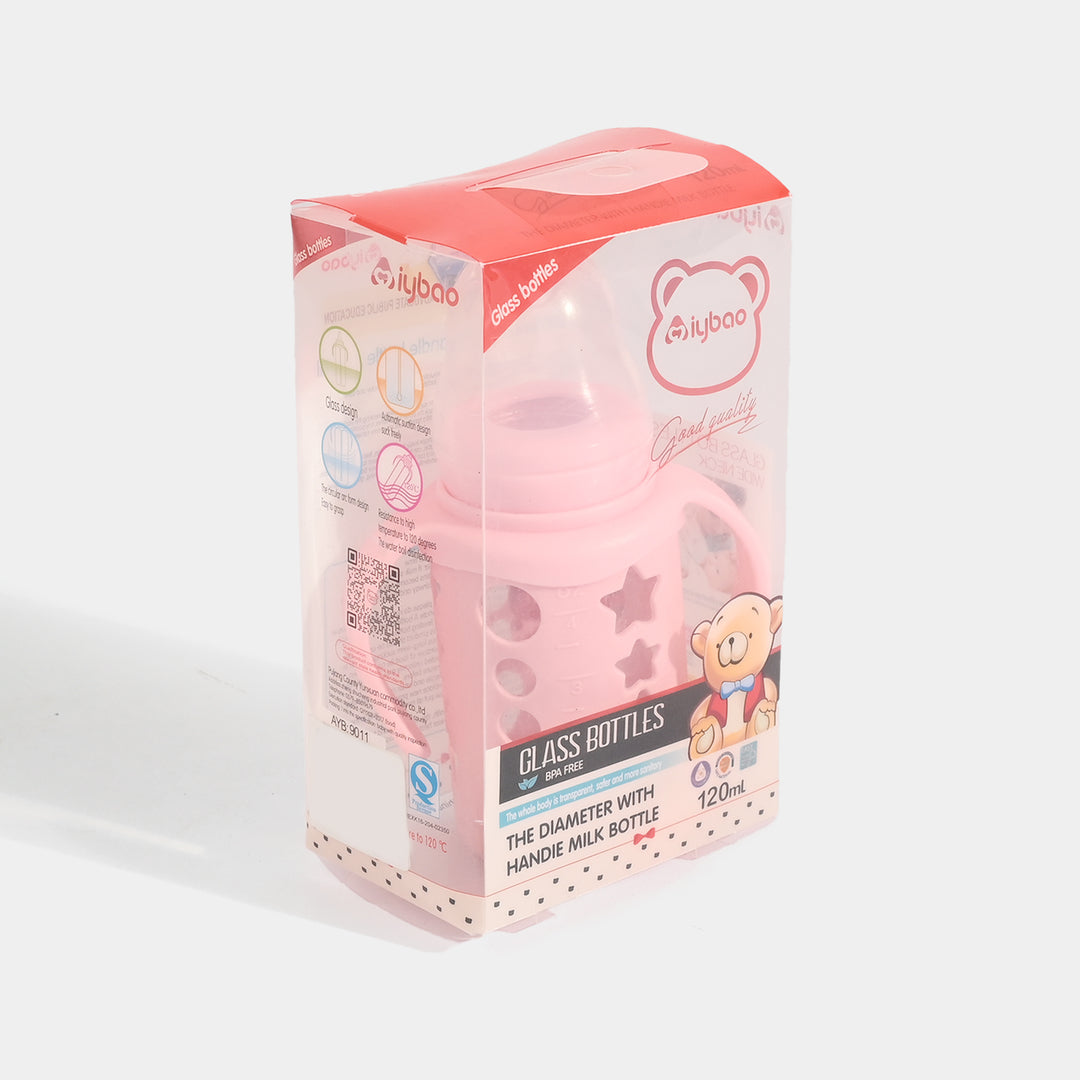 Baby Glass Feeding Bottle | 120ml