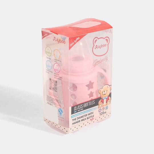 Baby Glass Feeding Bottle | 120ml
