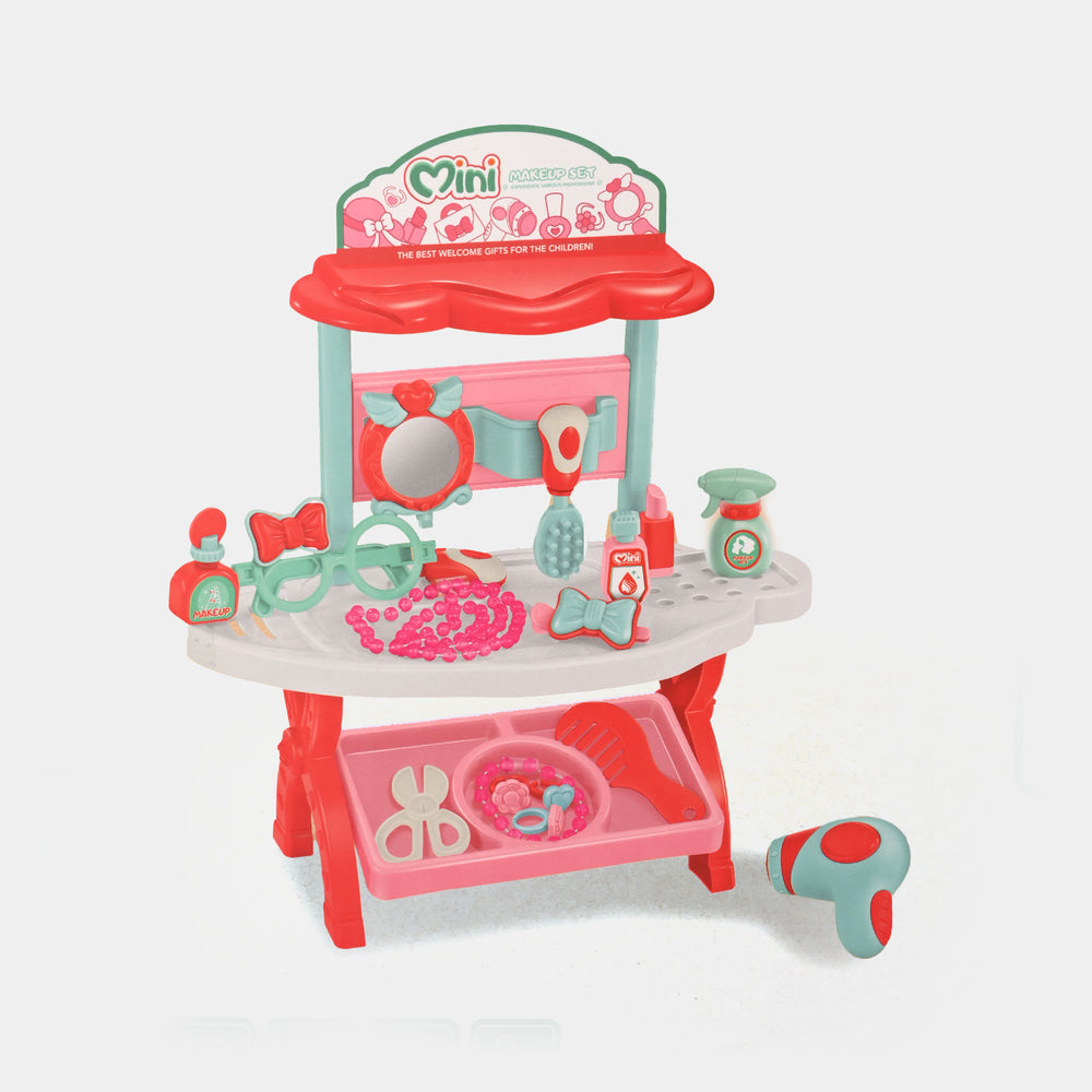Mini Makeup Set / Dressing Table Play Set (26 Pieces)