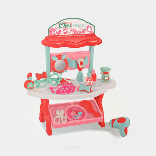 Mini Makeup Set / Dressing Table Play Set (26 Pieces)
