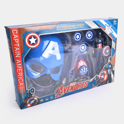 Super Action Hero Mask & Play Set For Kids