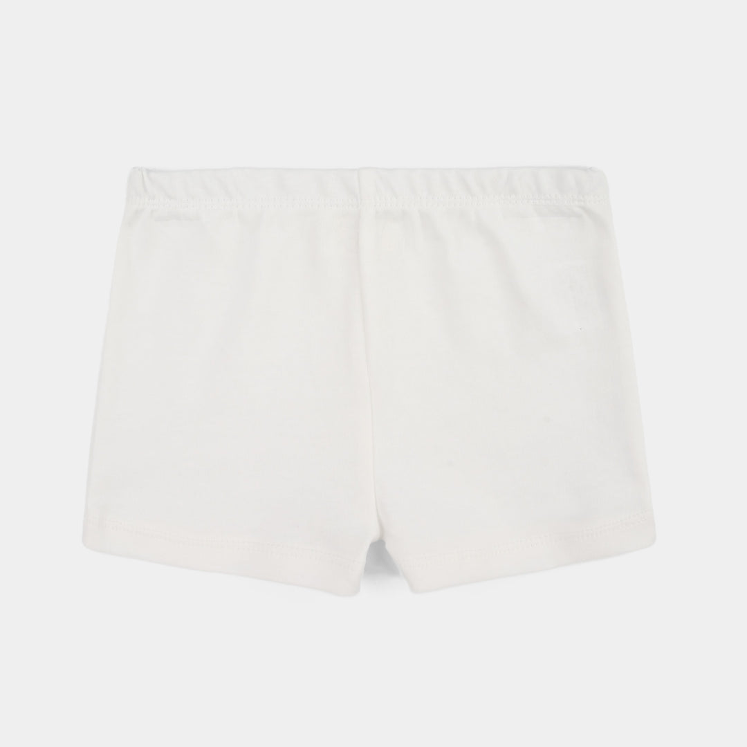 Infant Girls Jersey/Terry 2Pc Suit - Navy