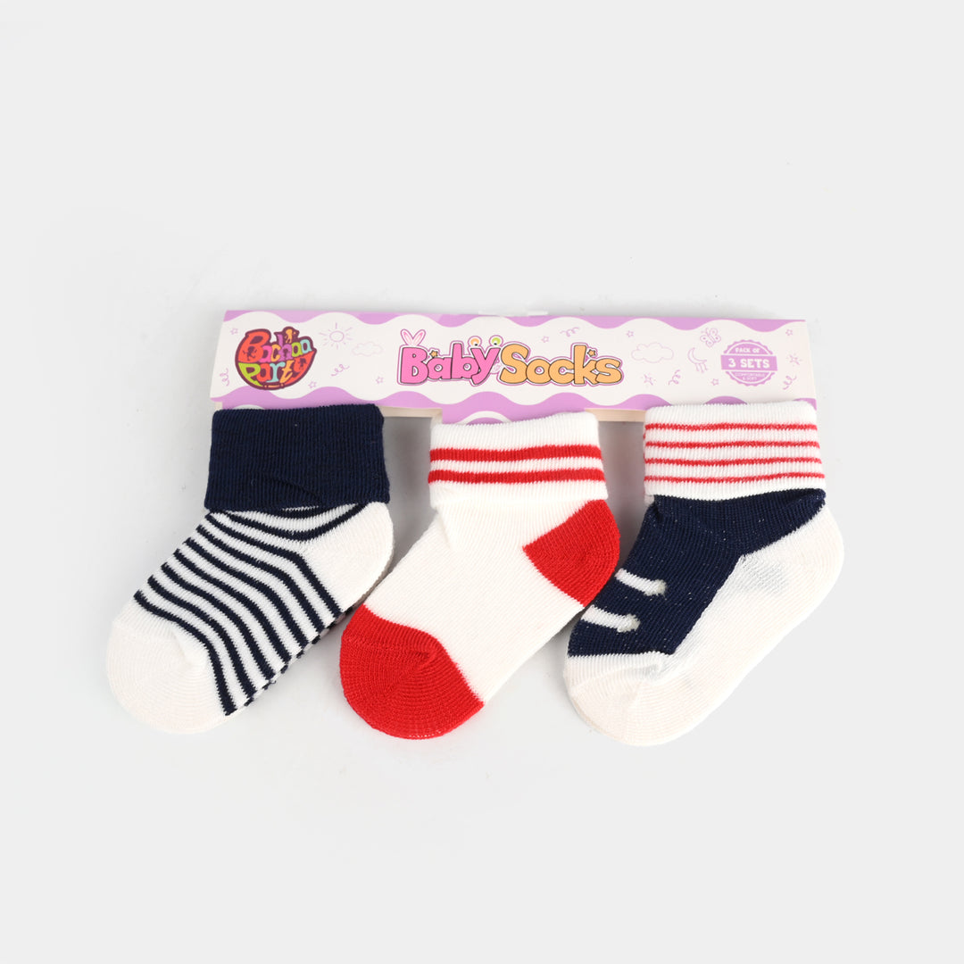 Baby Socks Pack Of 3 | 6-12M