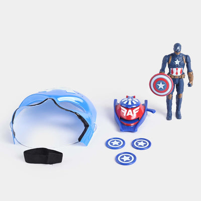 Super Action Hero Mask & Play Set For Kids