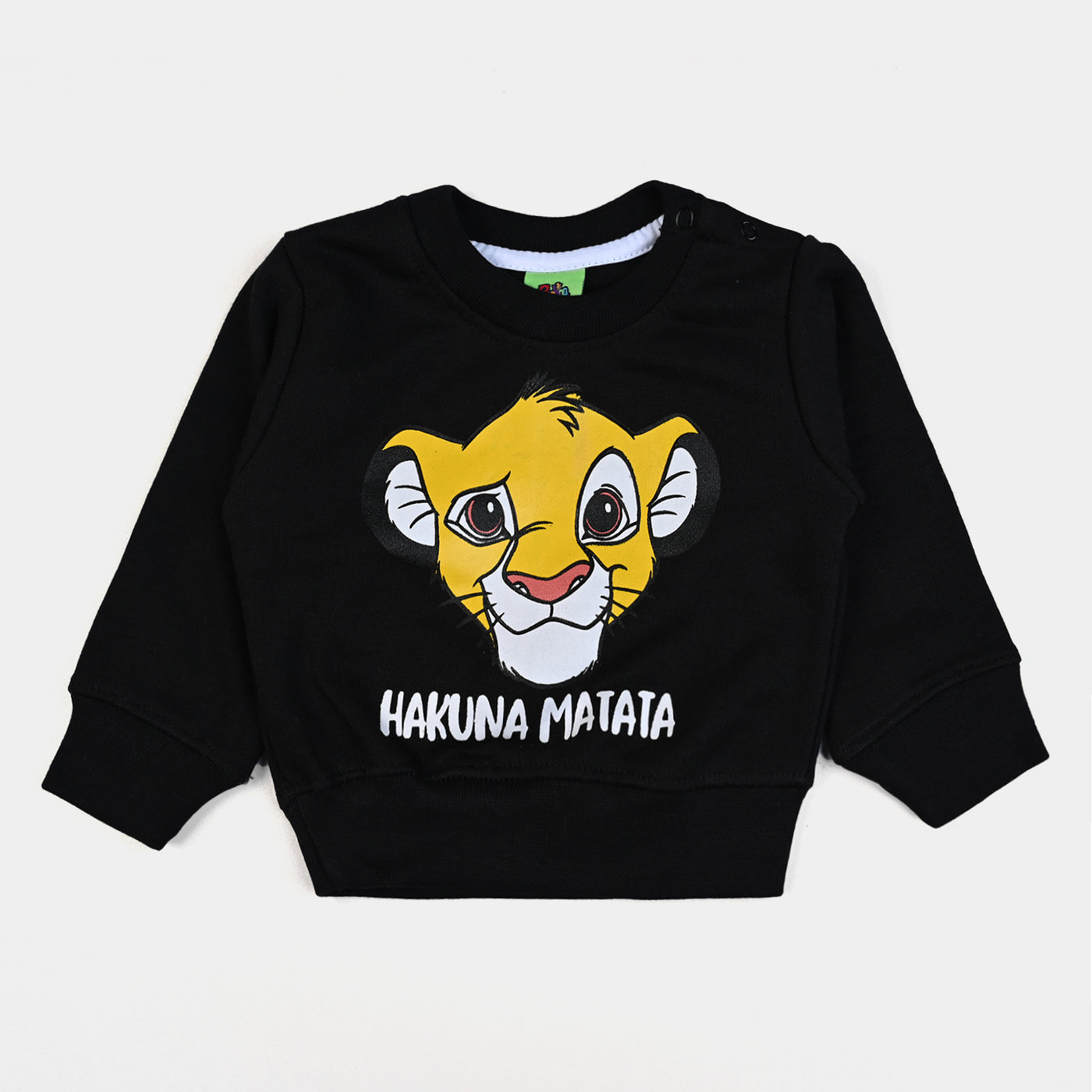 Infant Boys Fleece Knitted Suit Hakuna Matata-BLACK