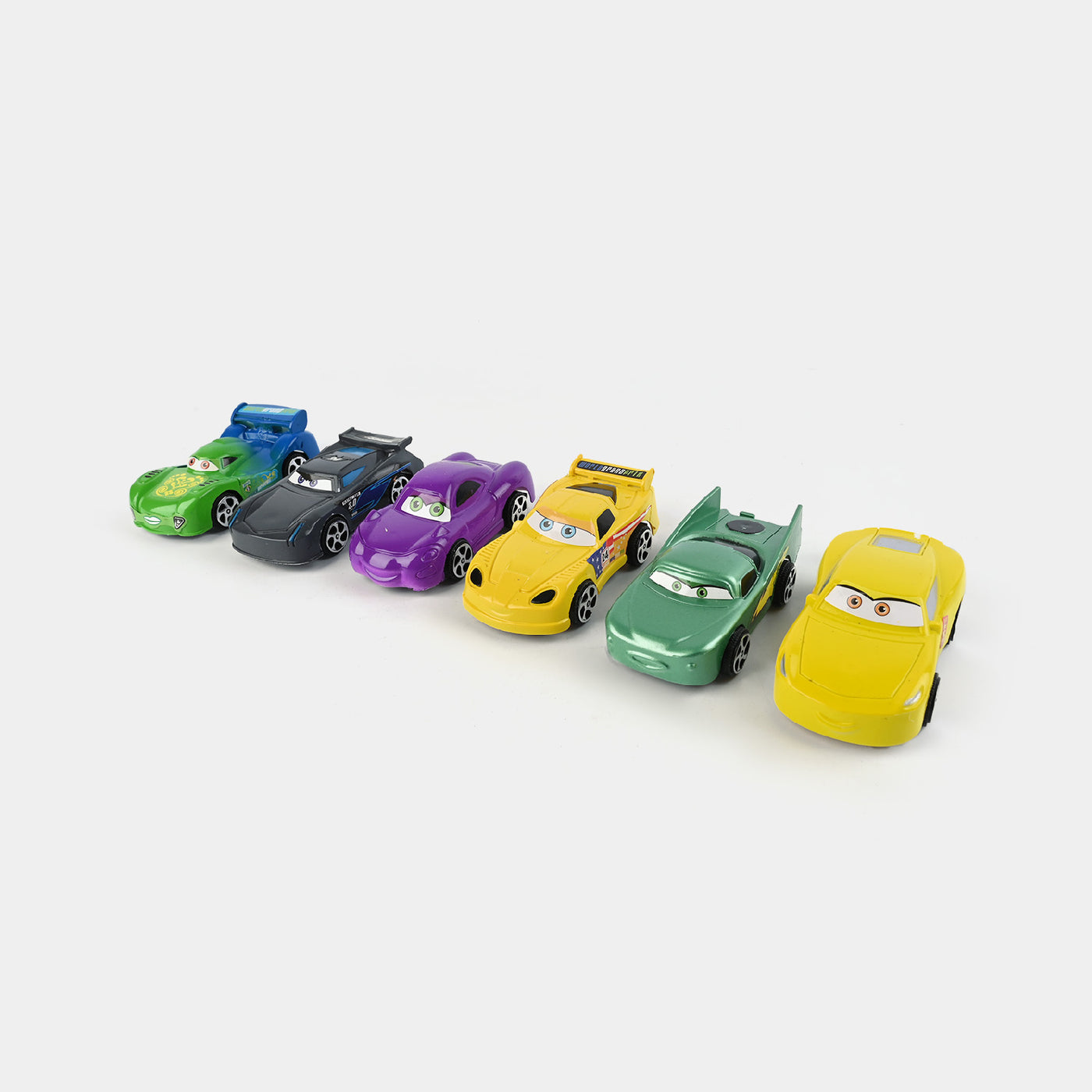 Super Powered Pull Back Cars - 12 PCs