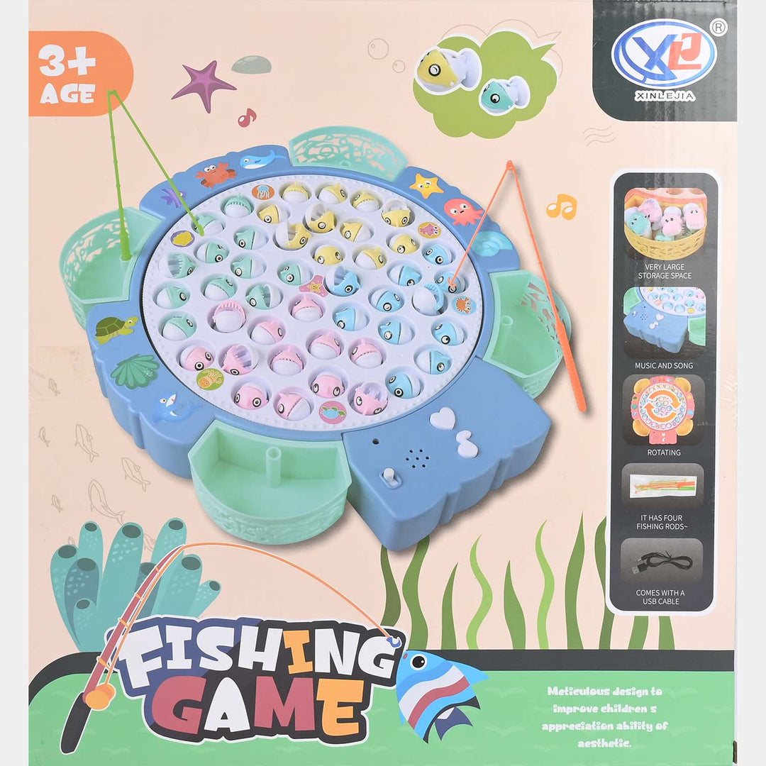 Electric Fun Fishing Game For Kids