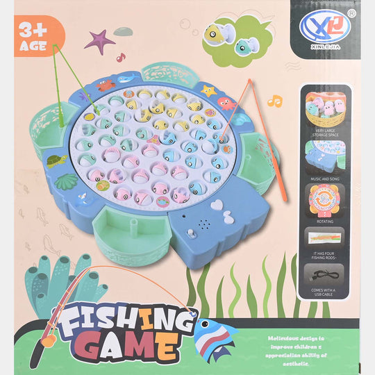 Electric Fun Fishing Game For Kids