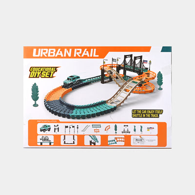 Urban Rail Track Set With Car