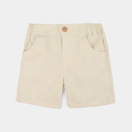 Infant Boys Jersey/Terry 3Pc Suit 287-010-BEIGE