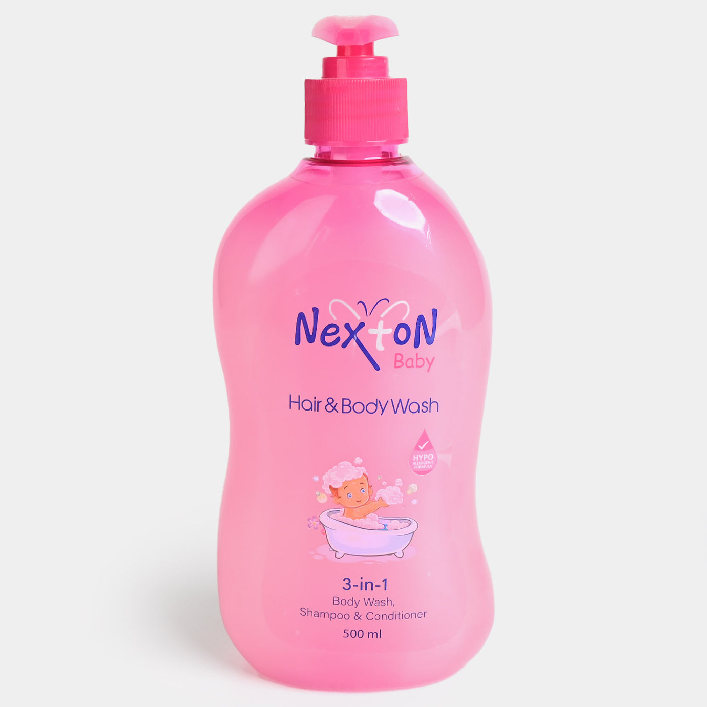 Nexton Baby Hair and Body wash (3-in-1) | 500ML