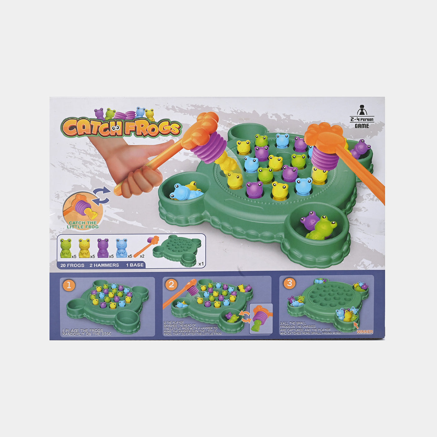 Whack A Frog Game Toy Kids Board Game