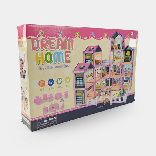 DIY Doll House Play Set for Kids