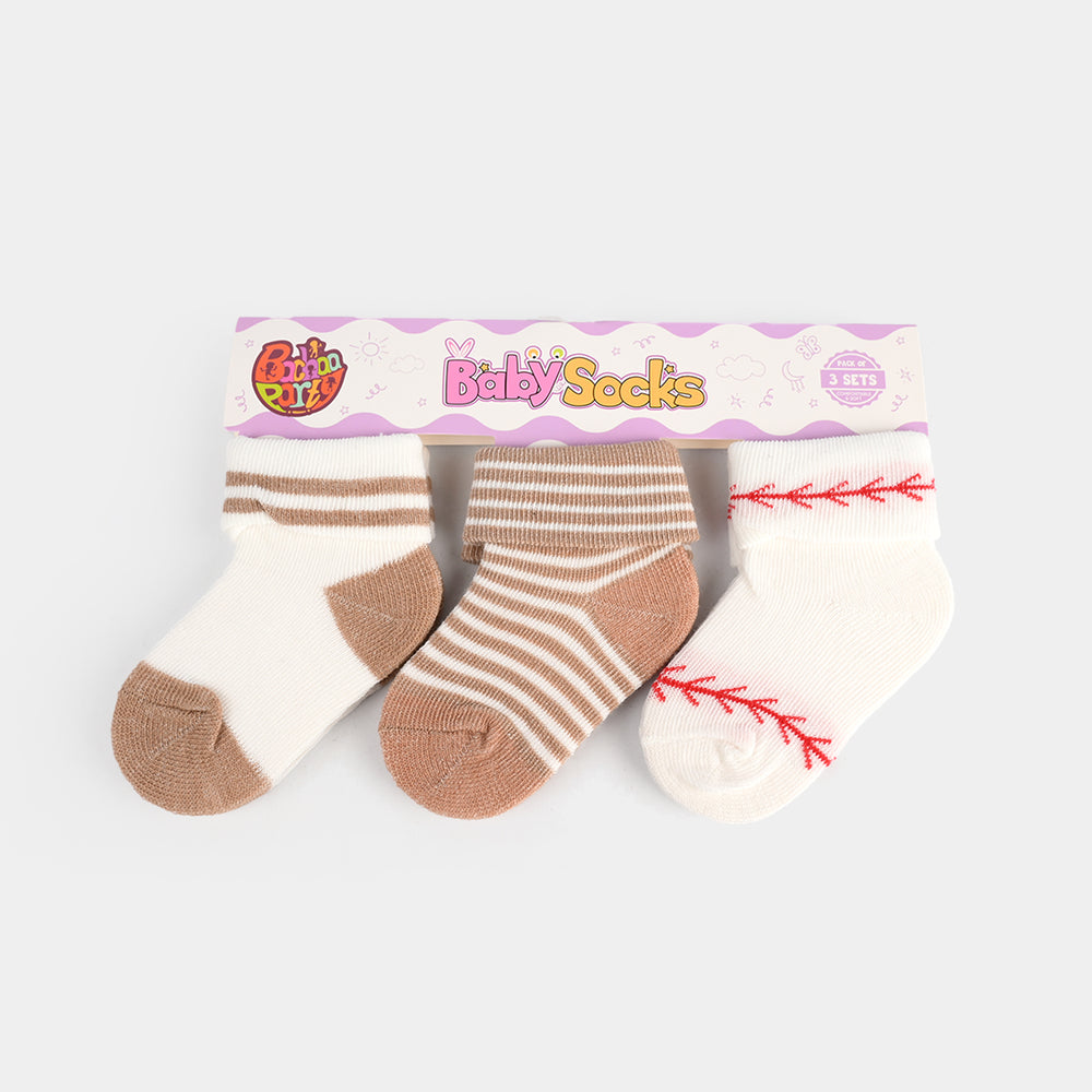 Baby Socks Pack Of 3 | 6-12M