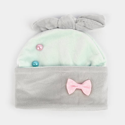 Baby Velvet Knotted Style Cap/Hat | 6M+