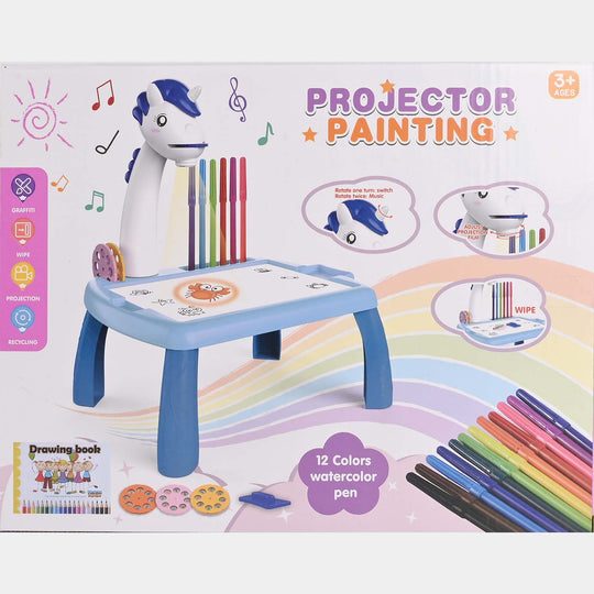 Kids Educational Projection Table Board