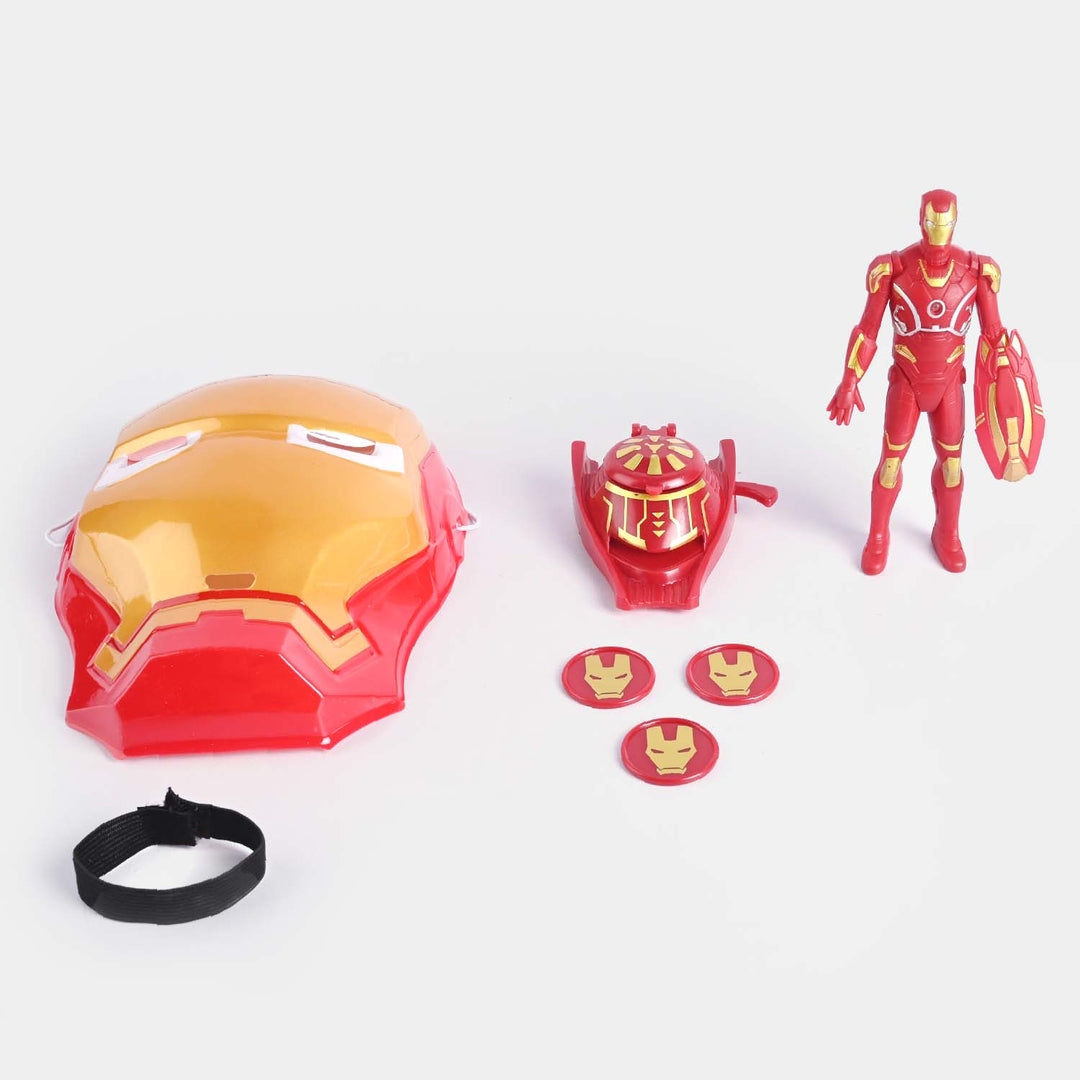 Super Action Hero Mask & Play Set For Kids