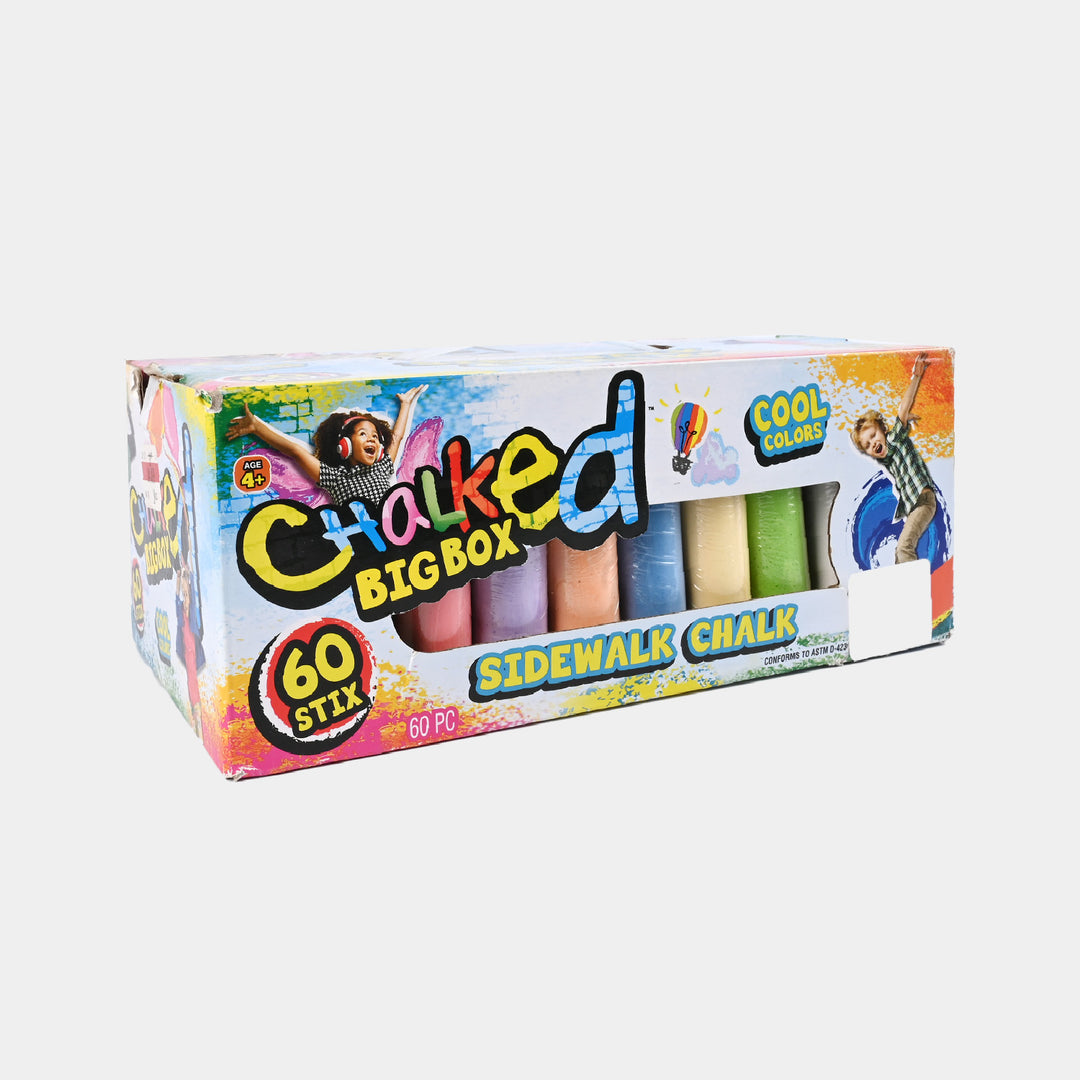 Sidewalk Chalk | 60PCs