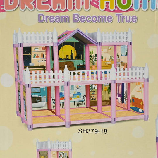 DIY Doll House Play Set for Kids