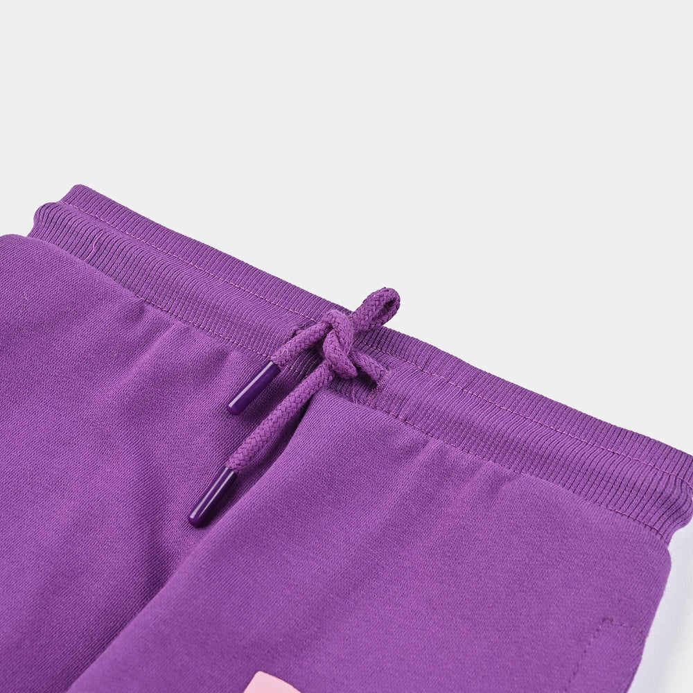 Girls Jersey/Terry Pyjama Be Kind-Purple