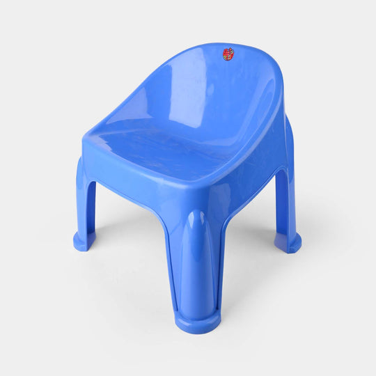 BP Baby Plastic Round Back Chair P1 Blue