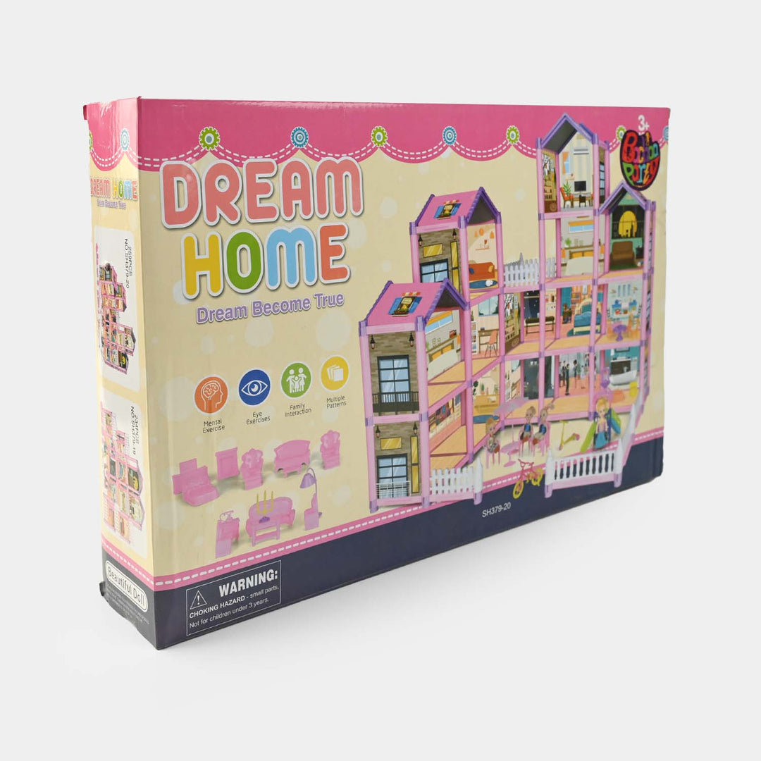 DIY Doll House Play Set for Kids