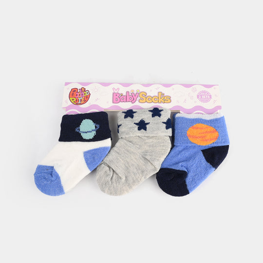Baby Socks Pack Of 3 | 6-12M
