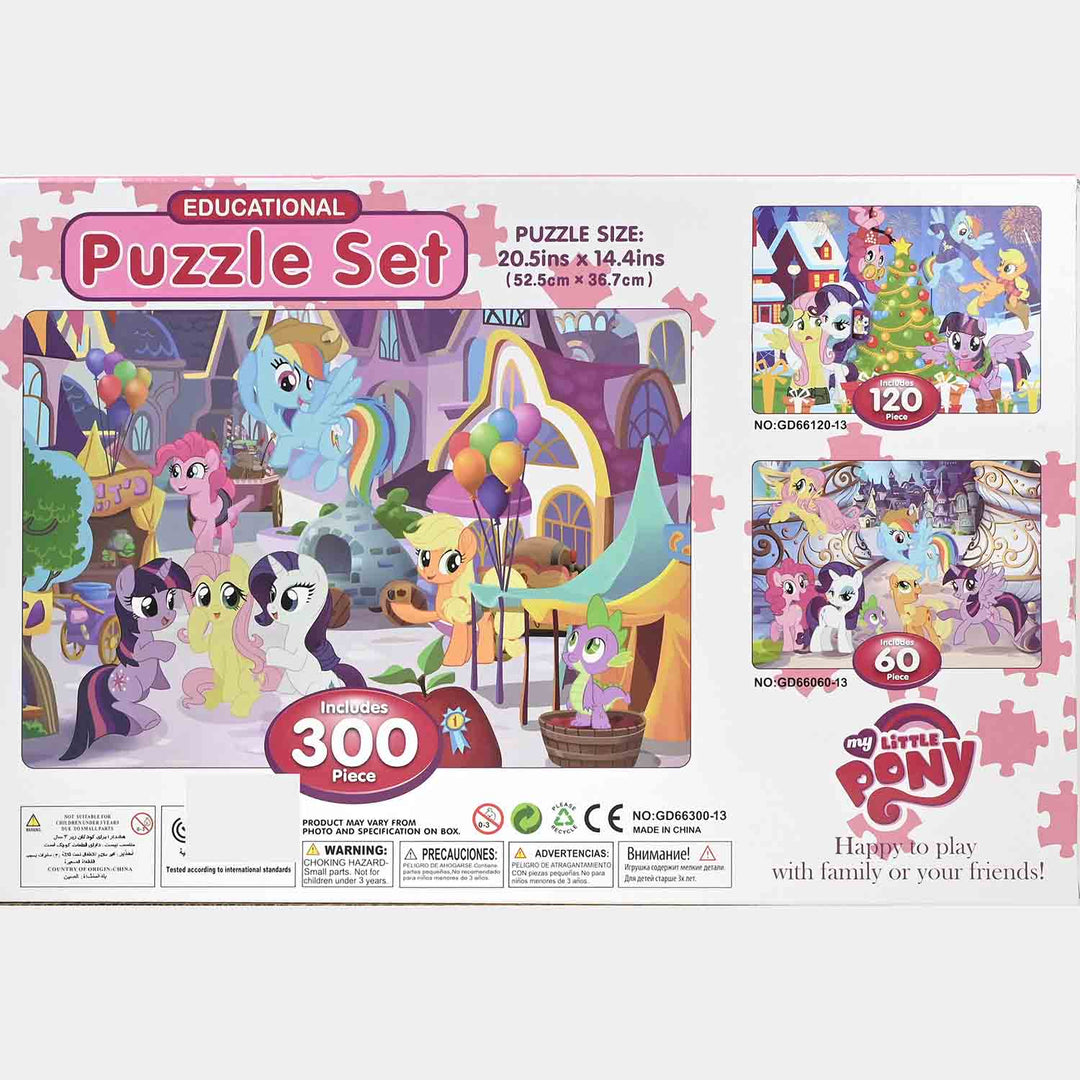 Educational Puzzle Set – My Little Character (300 Pieces)