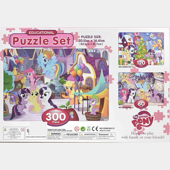 Educational Puzzle Set – My Little Character (300 Pieces)
