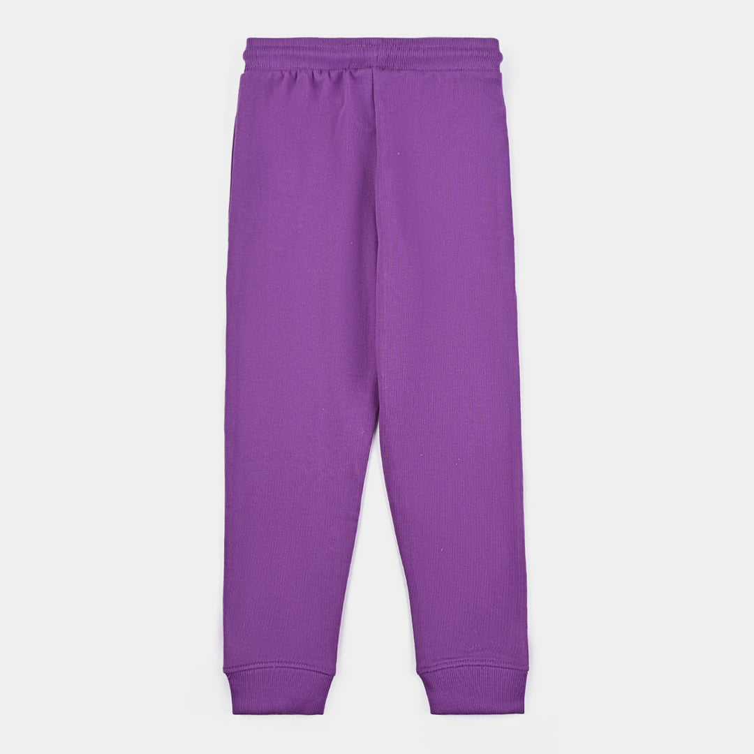 Girls Jersey/Terry Pyjama Be Kind-Purple