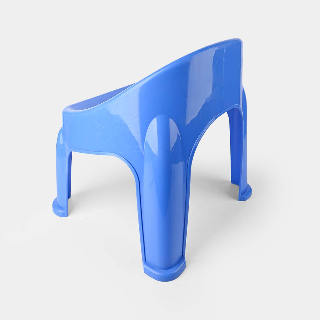 BP Baby Plastic Round Back Chair P1 Blue