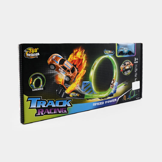 Glow In Dark Track Set For Kids