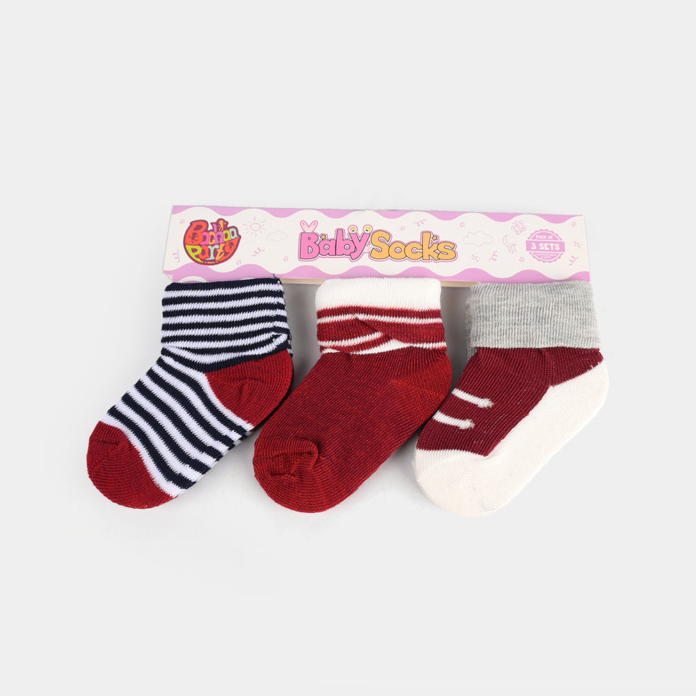 Baby Socks Pack Of 3 | 6-12M