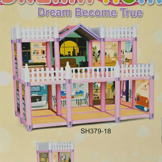DIY Doll House Play Set for Kids