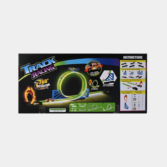 Glow In Dark Track Set For Kids