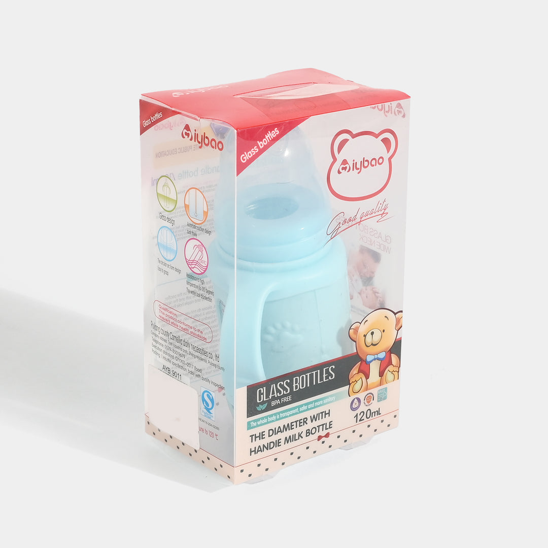 Baby Glass Feeding Bottle | 120ml