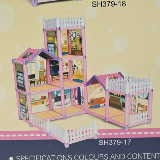 DIY Doll House Play Set for Kids