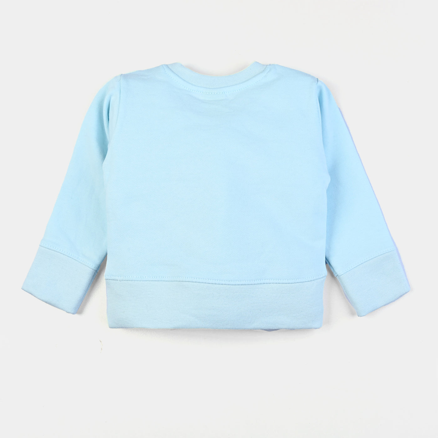 Infant Boys Fleece Sweatshirt Smile-Blue