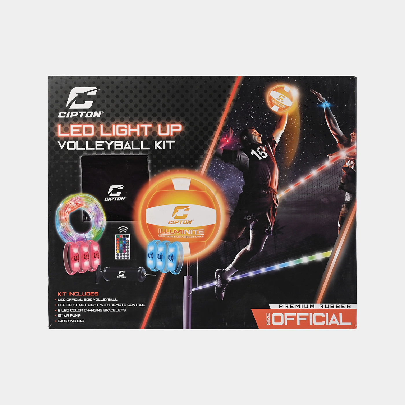 LED Light Up Volleyball Kit