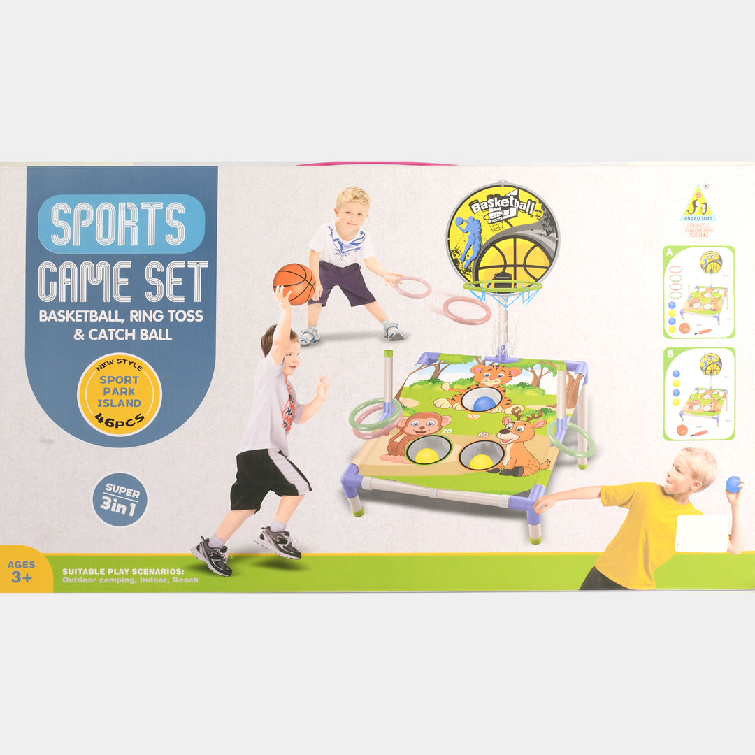 3-in-1 Sports Game Set for Kids