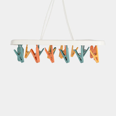 Laundry Cloth Hanger Clips Set