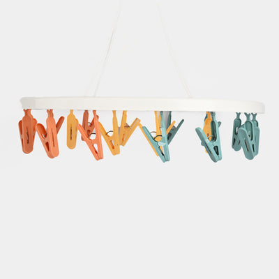 Laundry Cloth Hanger Clips Set