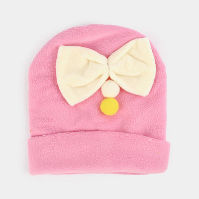 Baby Velvet Bow Style Cap/Hat | 9M+