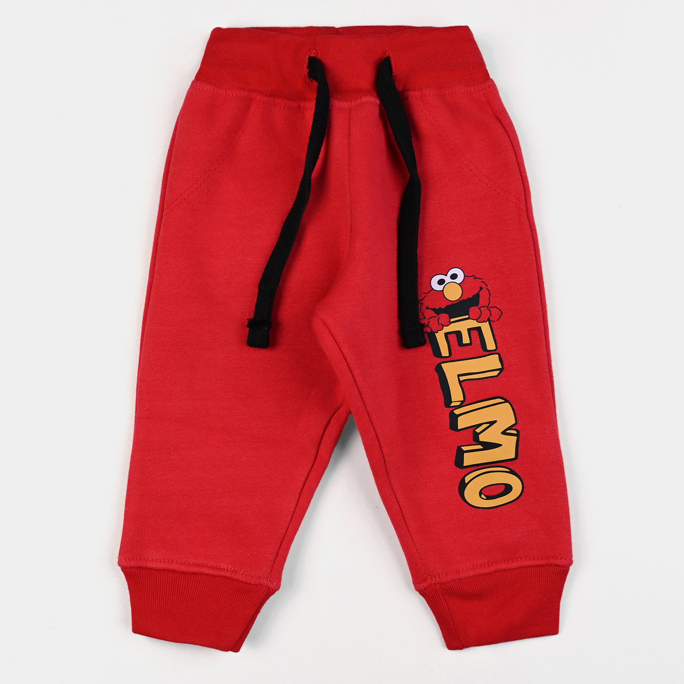 Infant Boys Fleece Sleeping Pajama Elmo-Red