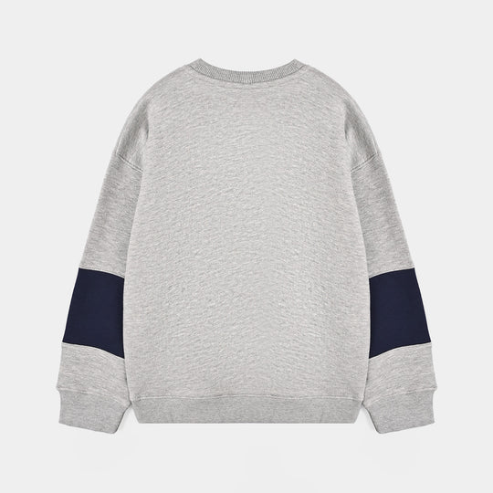 Boys Fleece SweatShirt Adventure-Grey