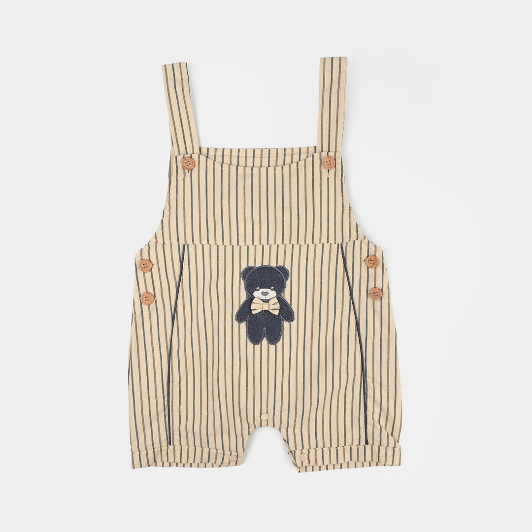 Infant Boys Jersey/Terry 2Pc Suit 294-011-BEIGE