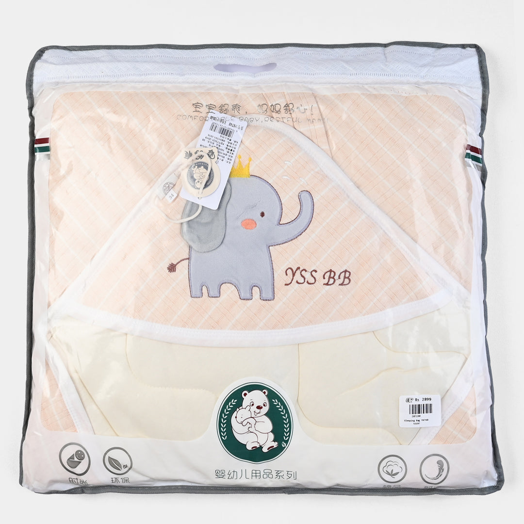 Hooded Baby Sleeping Bag/Wrap Blanket