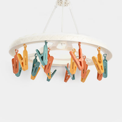 Laundry Cloth Hanger Clips Set